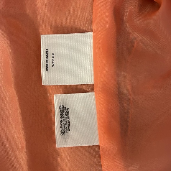 Kasper Pink Tweed Button Zip Pockets Lined Blazer Jacket Women’s Size 8 - Picture 8 of 14